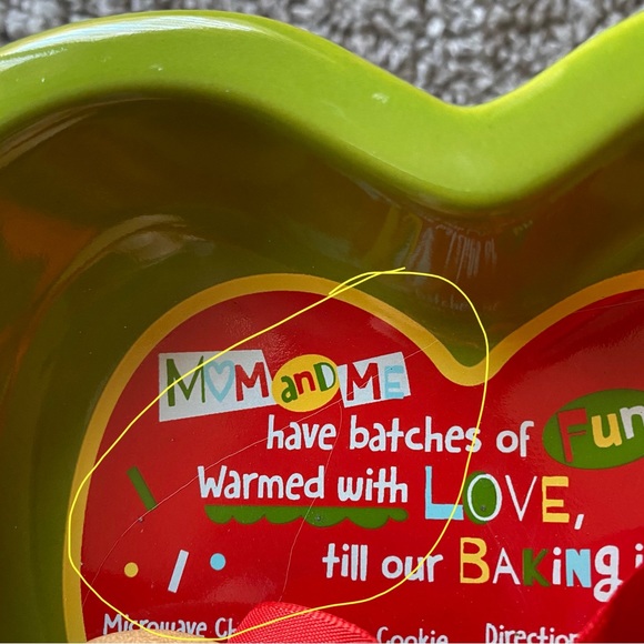 Mom and Me Heart Cookie Dish Gift Microwave Dessert Abbey Press Mommy - Picture 7 of 10